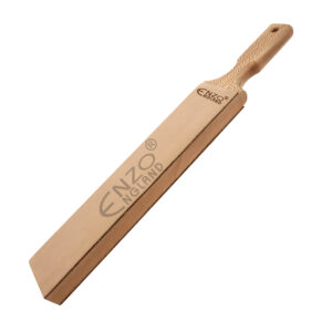 WPS-02 LEATHER PADDLE STROP SMOOTH LEATHER DOUBLE SIDED