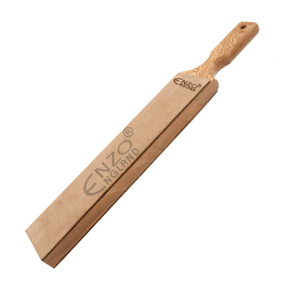 LEATHER PADDLE STROP ROUGH LEATHER DOUBLE SIDED