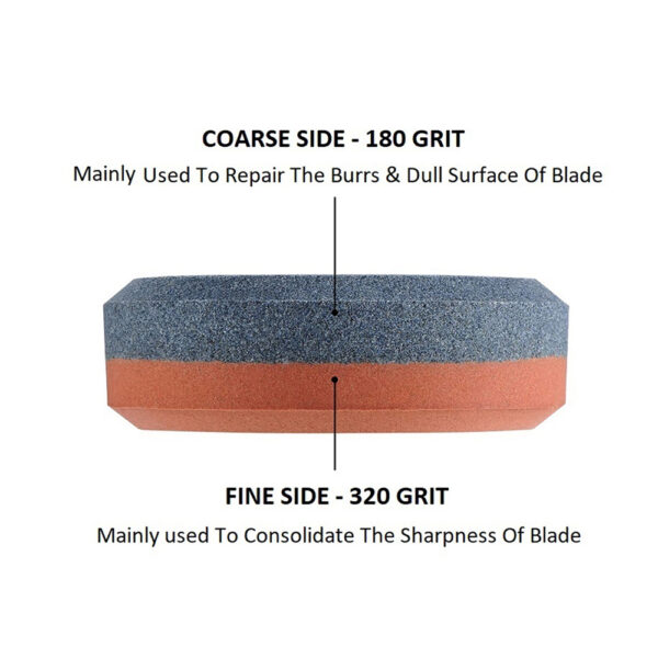 DUAL GRIT PUCK STONE 180 320